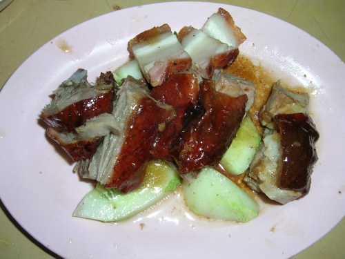 Siew Youk and Duck (The serving is small cause i ate some of it)